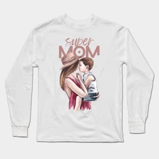 best ever strong mom Long Sleeve T-Shirt